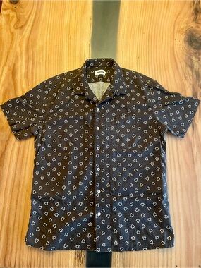 Taylor Stitch Brown Hawthorne Shirt Linen Blend